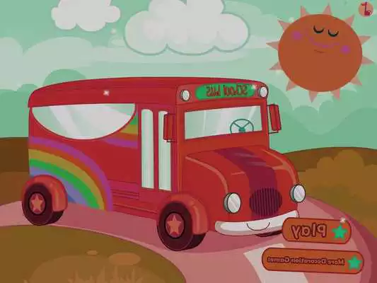 Play Bus School Decor Games