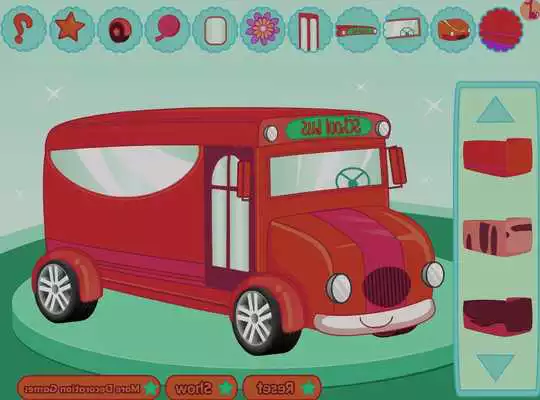 Play Bus School Decor Games
