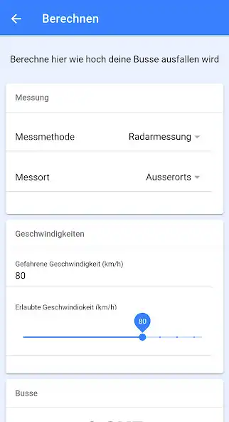 Play Bussgeldrechner Schweiz as an online game Bussgeldrechner Schweiz with UptoPlay