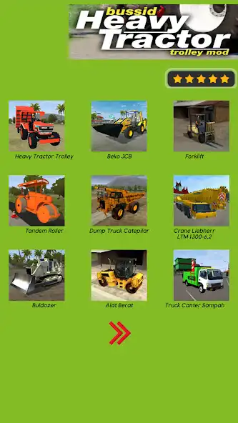 Play Bussid Heavy Tractor Trolley as an online game Bussid Heavy Tractor Trolley with UptoPlay