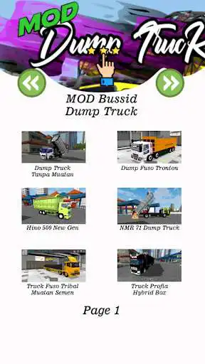 Play Bussid Mod Dump Truck Complete as an online game Bussid Mod Dump Truck Complete with UptoPlay