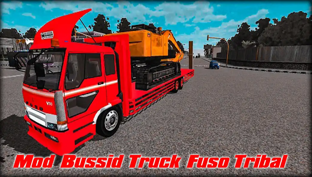 Play Bussid Mod Truck Fuso Tribal  and enjoy Bussid Mod Truck Fuso Tribal with UptoPlay