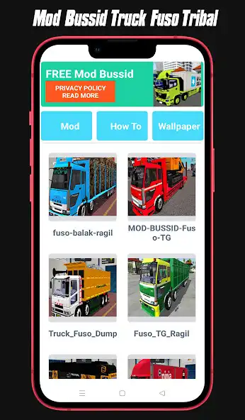 Play Bussid Mod Truck Fuso Tribal as an online game Bussid Mod Truck Fuso Tribal with UptoPlay