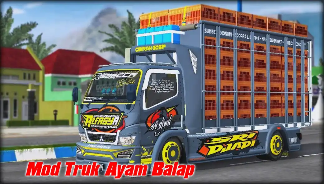 Play Bussid Mod Truk Ayam Balap  and enjoy Bussid Mod Truk Ayam Balap with UptoPlay