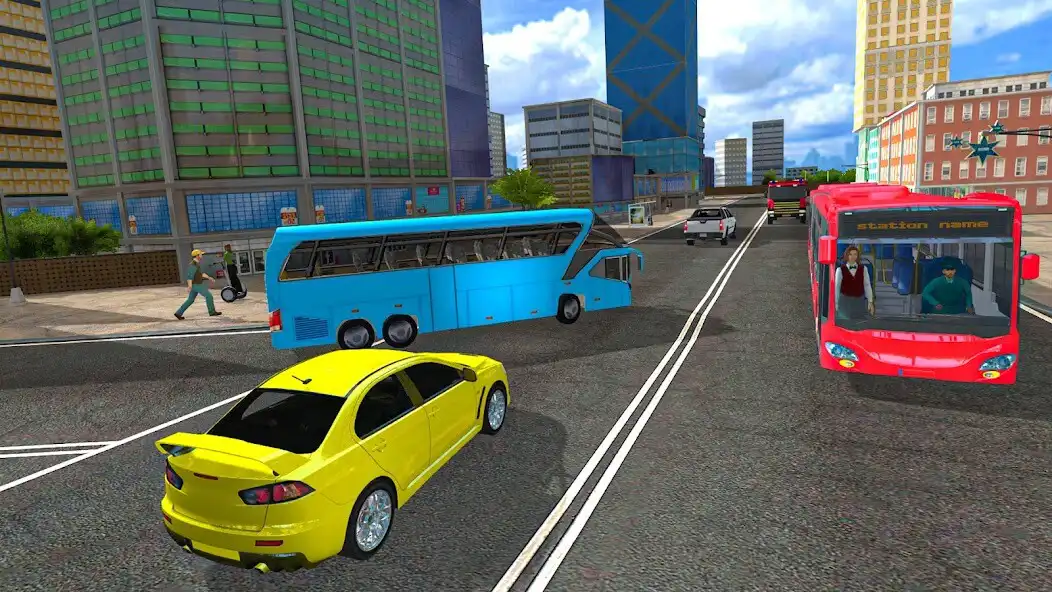 Play Bus Simulator 3D - Drive Game as an online game Bus Simulator 3D - Drive Game with UptoPlay