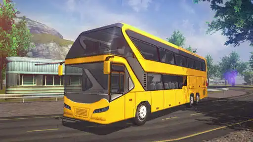 Play Bus Simulator City Driving 2019 as an online game Bus Simulator City Driving 2019 with UptoPlay