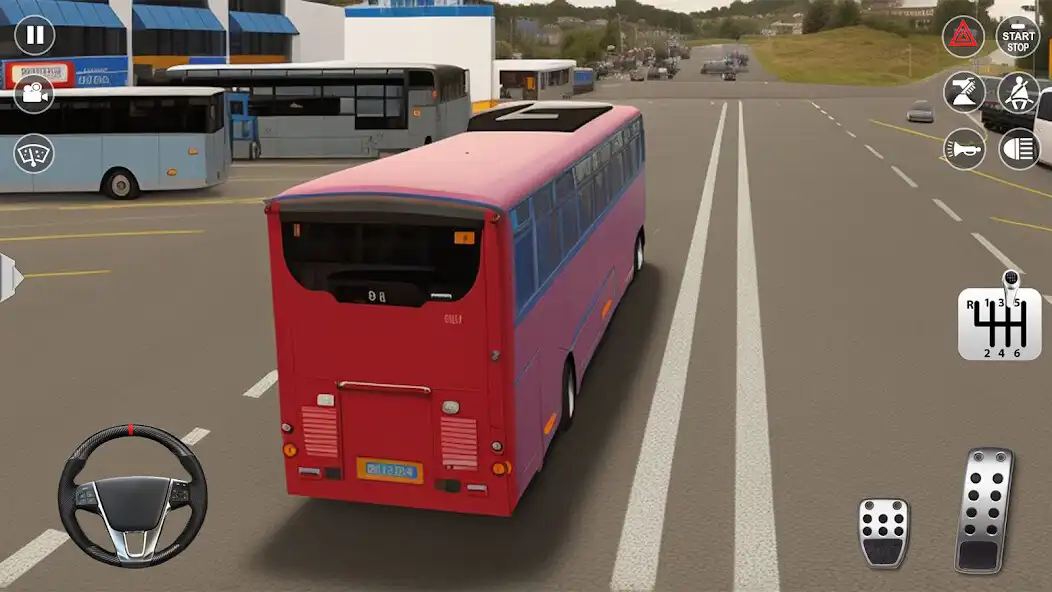 Play Bus Simulator Modern Europe as an online game Bus Simulator Modern Europe with UptoPlay