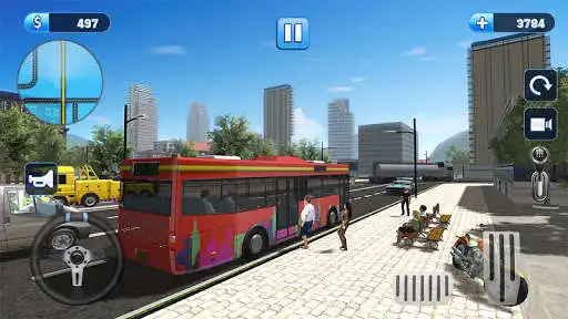 Play Bus Simulator : Ultimate as an online game Bus Simulator : Ultimate with UptoPlay