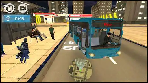 Play Bus Station : Bus Simulator Grand City as an online game Bus Station : Bus Simulator Grand City with UptoPlay