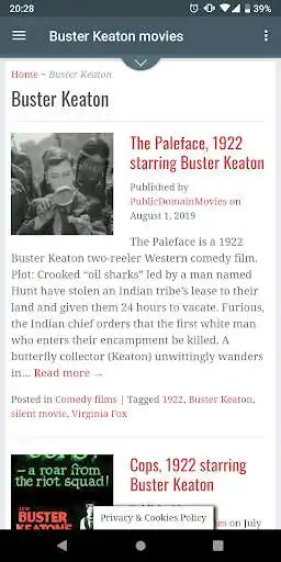 Play Buster Keaton Movies App and enjoy Buster Keaton Movies App with UptoPlay Play Buster Keaton Movies App and enjoy Buster Keaton Movies App with UptoPlay