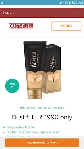 Play Bust Full Gel Cream  and enjoy Bust Full Gel Cream with UptoPlay