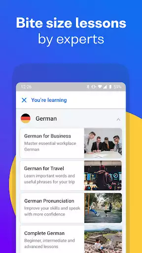 Play Busuu: Learn English as an online game Busuu: Learn English with UptoPlay
