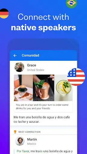 Play Busuu: Learn French as an online game Busuu: Learn French with UptoPlay