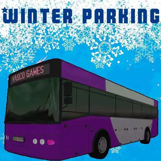 Play Bus winter parking - 3D game APK