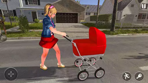 Play Busy Virtual Mother Simulator 2021  and enjoy Busy Virtual Mother Simulator 2021 with UptoPlay