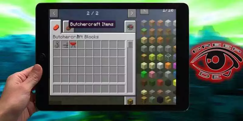 Play ButcherCraft Mod for Minecraft PE