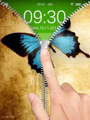 Play Butterflies Lock Screen