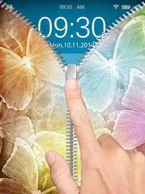 Play Butterflies Lock Screen