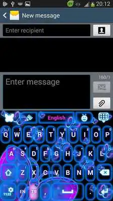 Play Butterflies Neon Color Theme