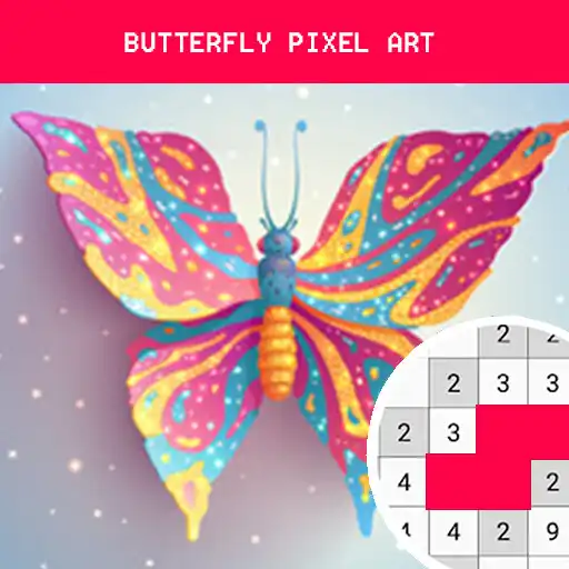 Play Butterflies Pixel Coloring Art APK