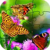 Free play online Butterflies Puzzle Game APK
