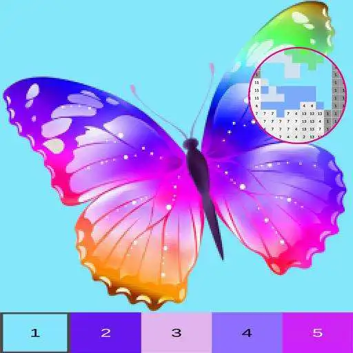 Play Butterfly Color By Number, butterfly coloring . APK Play Butterfly Color By Number, butterfly coloring . APK