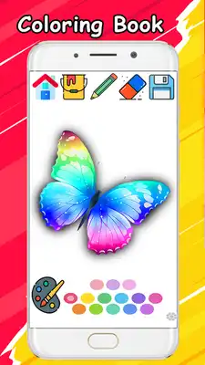 Play Butterfly Coloring Book - coloring Butterfly pages