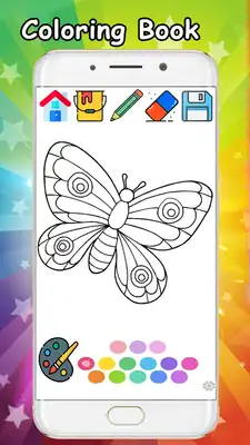 Play Butterfly Coloring Book - coloring Butterfly pages