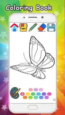 Play Butterfly Coloring Book - coloring Butterfly pages