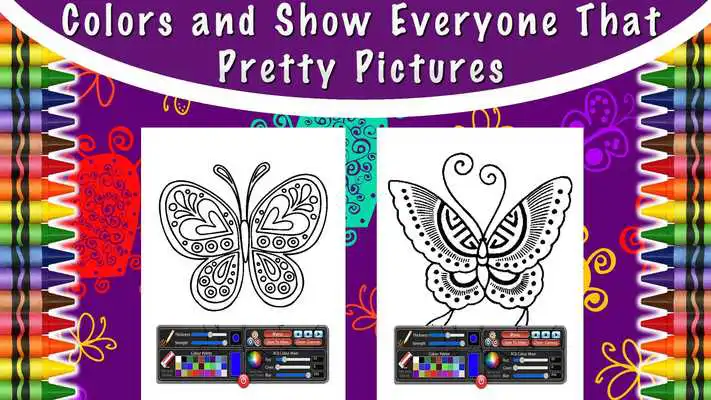 Play Butterfly Coloring for Adult