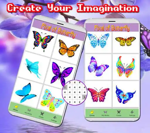 Play Butterfly Coloring For Fun  and enjoy Butterfly Coloring For Fun with UptoPlay