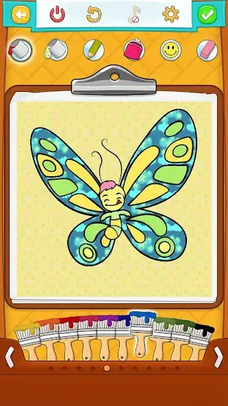 Play Butterfly Coloring Pages  and enjoy Butterfly Coloring Pages with UptoPlay