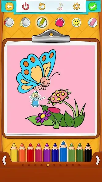 Play Butterfly Coloring Pages as an online game Butterfly Coloring Pages with UptoPlay