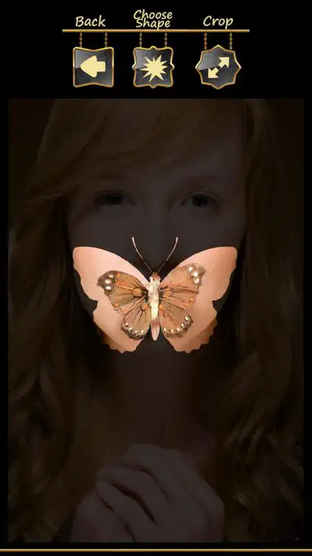 Play Butterfly Crop Photo