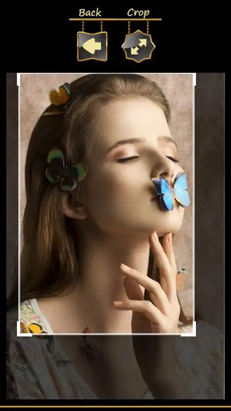 Play Butterfly Crop Photo