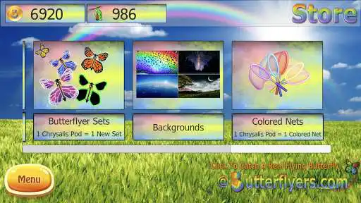 Play Butterflyers! as an online game Butterflyers! with UptoPlay