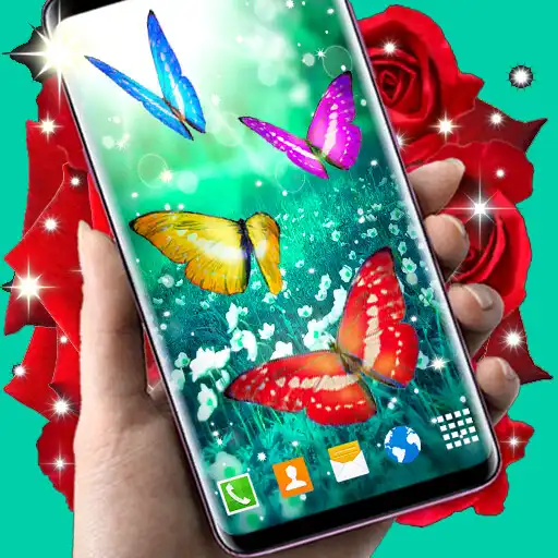 Play Butterfly Flowers Wallpapers APK