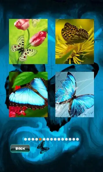 Play Butterfly Fluttering Puzzle as an online game Butterfly Fluttering Puzzle with UptoPlay