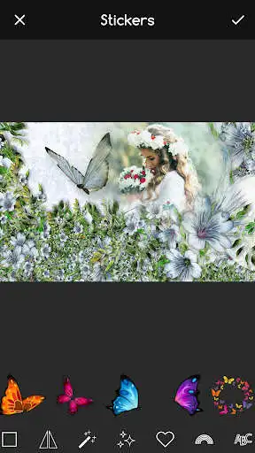 Play Butterfly Frames for Pictures as an online game Butterfly Frames for Pictures with UptoPlay