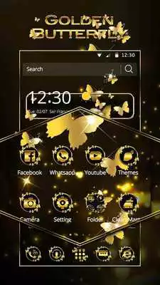 Play Butterfly Gold Theme