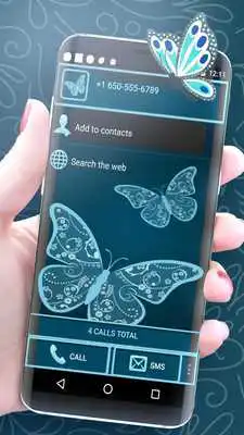 Play Butterfly HD Dialer Theme