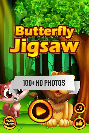 Play Butterfly jigsaw puzzle  and enjoy Butterfly jigsaw puzzle with UptoPlay