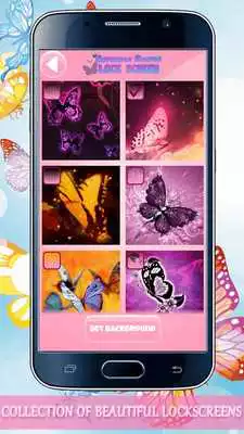 Play Butterfly Keypad Lock Screen