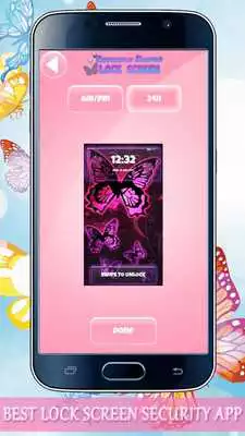 Play Butterfly Keypad Lock Screen