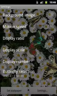 Play Butterfly Live Wallpaper Free