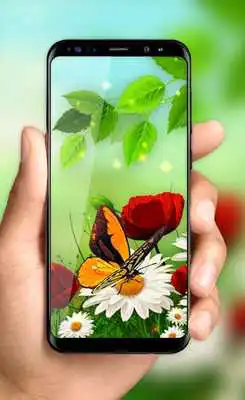 Play Butterfly Live Wallpaper HD: Butterfly Screen lock