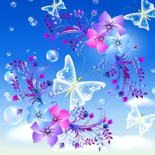 Free play online Butterfly Live Wallpapers  APK