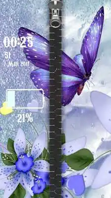 Play Butterfly Lock Screen 2017