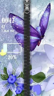 Play Butterfly Lock Screen 2017