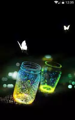 Play Butterfly lock screen cool